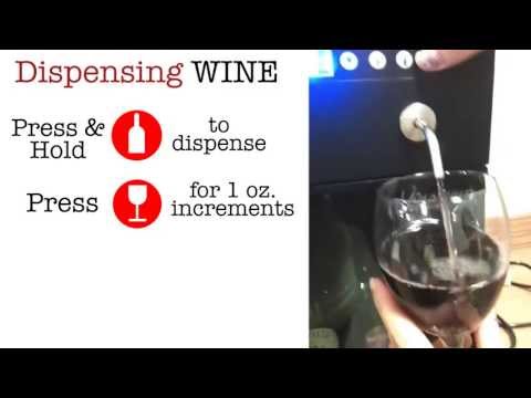 Vinotemp Il Romanzo Series Single-Zone Open Wine Cooler