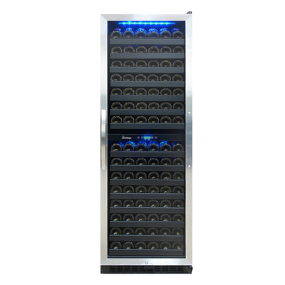 Vinotemp Connoisseur Series Contemporary Dual-Zone Wine Cooler