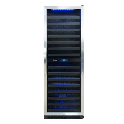 Vinotemp Connoisseur Series Contemporary Dual-Zone Wine Cooler