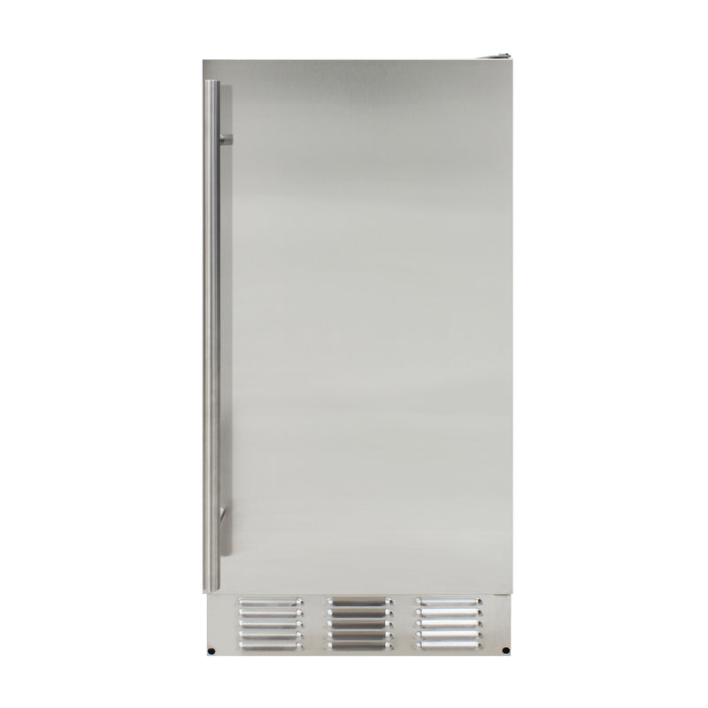 Brama by Vinotemp Outdoor Undercounter Ice Maker, in Stainless Steel