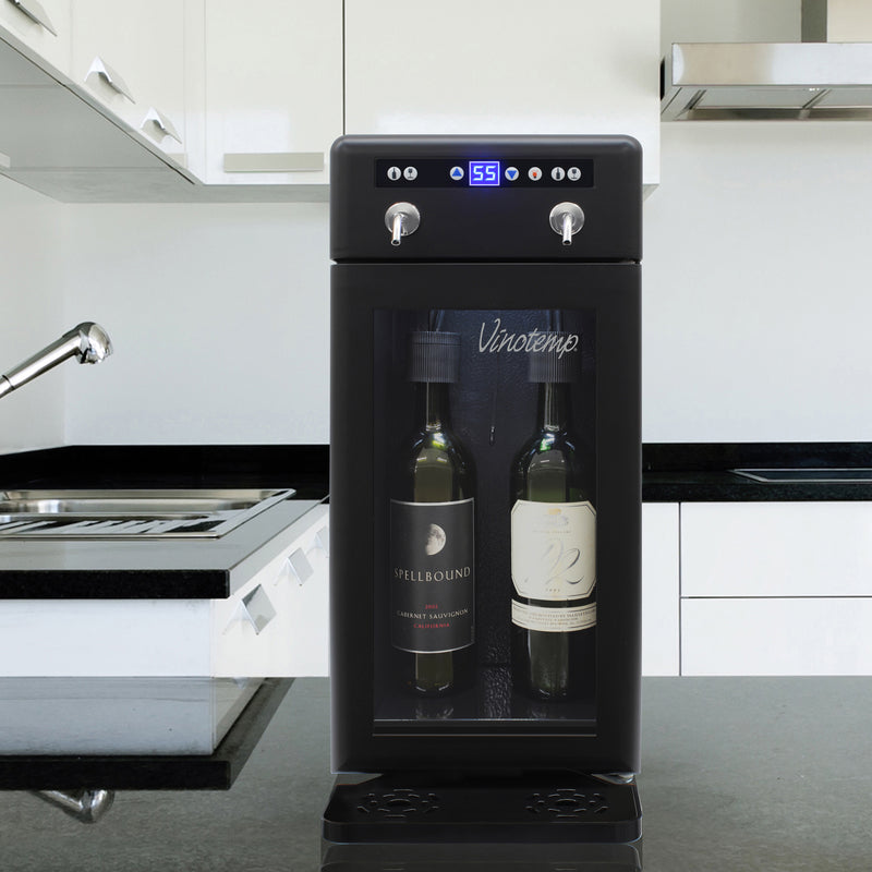Vinotemp Wine Dispenser with Push Button Controls