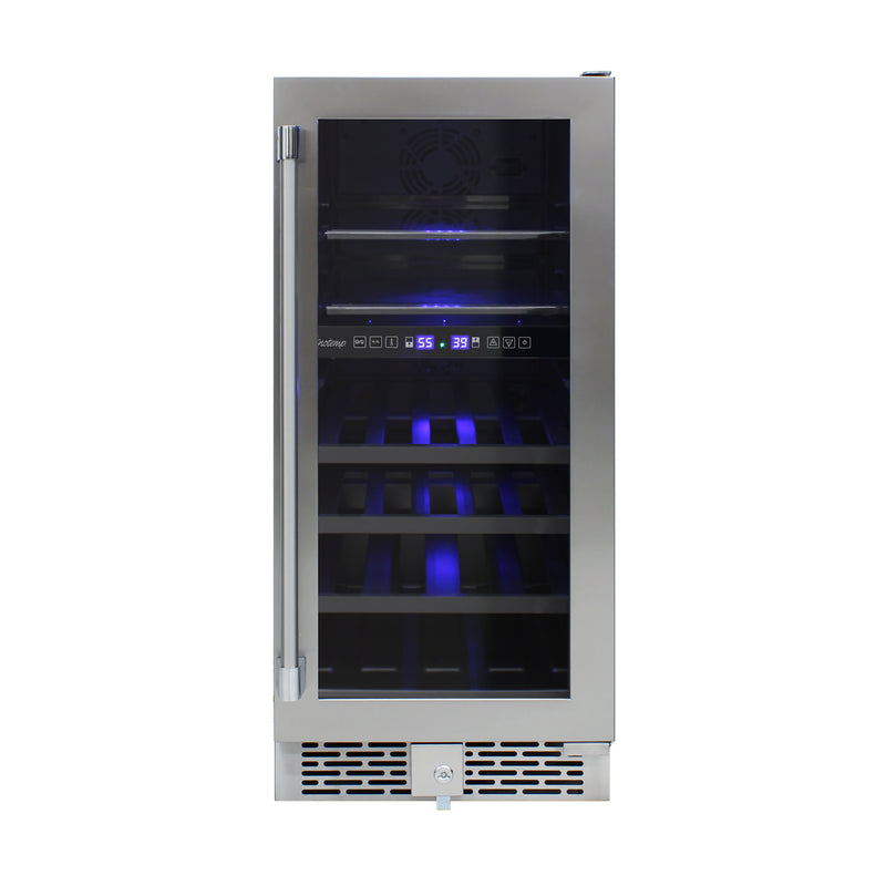 Vinotemp 15" Outdoor Dual-Zone Wine and Beverage Cooler