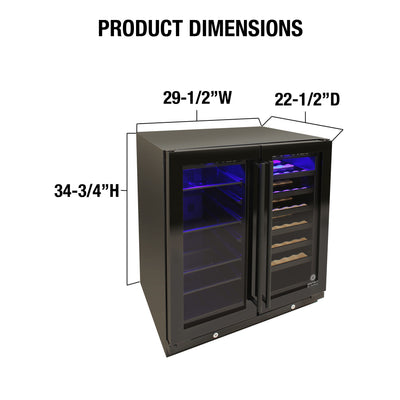 Vinotemp Butler Series Wine and Beverage Cooler