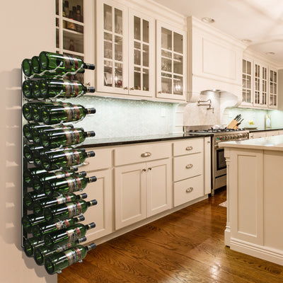 Vinotemp Epicureanist Metal Wine Rack, 27 Bottle Capacity