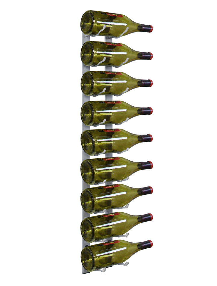 9 Bottle Epic Metal Wine Rack Stainless Vinotemp