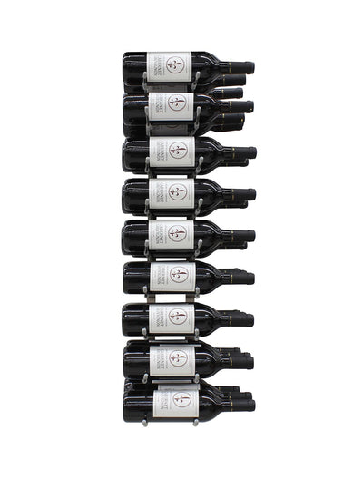 27 Bottle Epic Metal Wine Rack (Stainless)