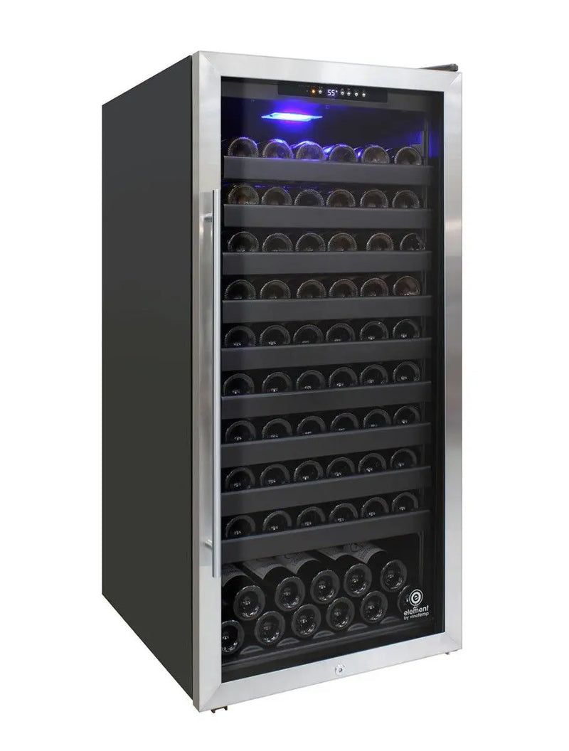 114-Bottle Freestanding Single-Zone Wine Cooler