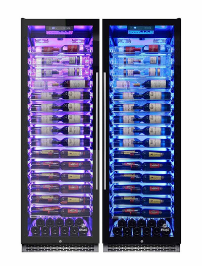 Private Reserve Series 141-Bottle Commercial 168 Single-Zone Wine Cooler Combo 2