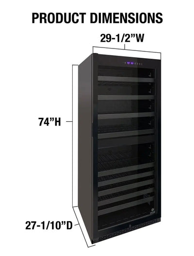 EL-300TS Dual-Zone Wine Cooler