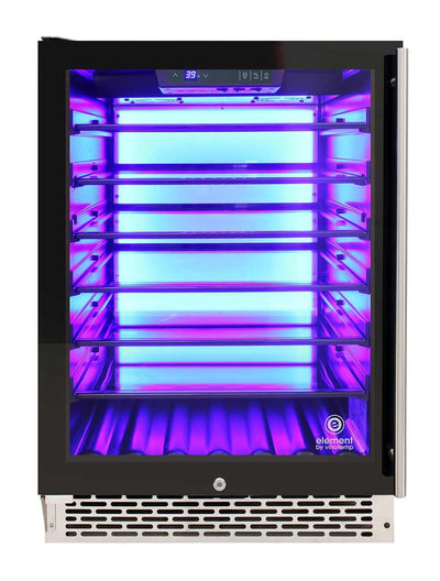 Private Reserve Series 117-Can Backlit Panel Commercial 54 Beverage Cooler 5