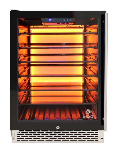 Private Reserve Series 117-Can Backlit Panel Commercial 54 Beverage Cooler 4