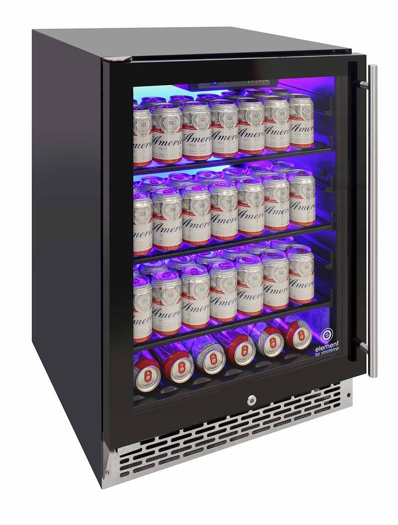 Private Reserve Series 117-Can Backlit Panel Commercial 54 Beverage Cooler 14