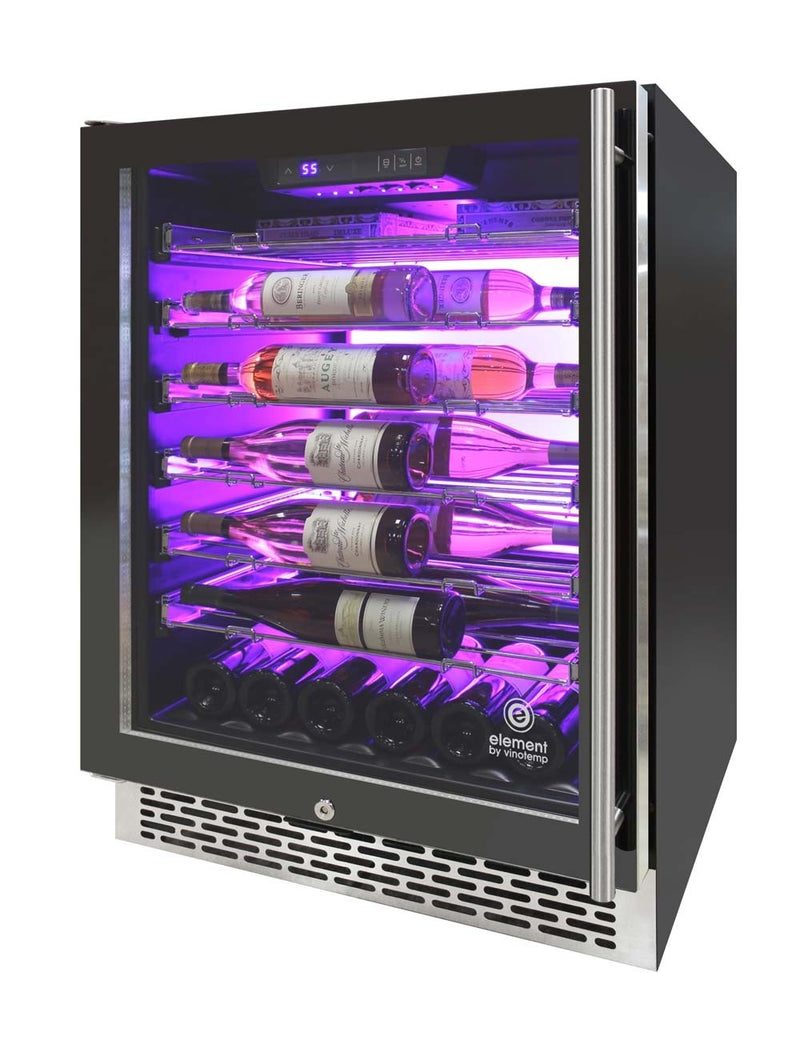 Private Reserve Series 41-Bottle Commercial 54 Single-Zone Wine Cooler (Left Hinge) 8