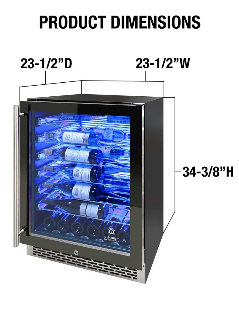 Private Reserve Series 41-Bottle Commercial 54 Single-Zone Wine Cooler 25
