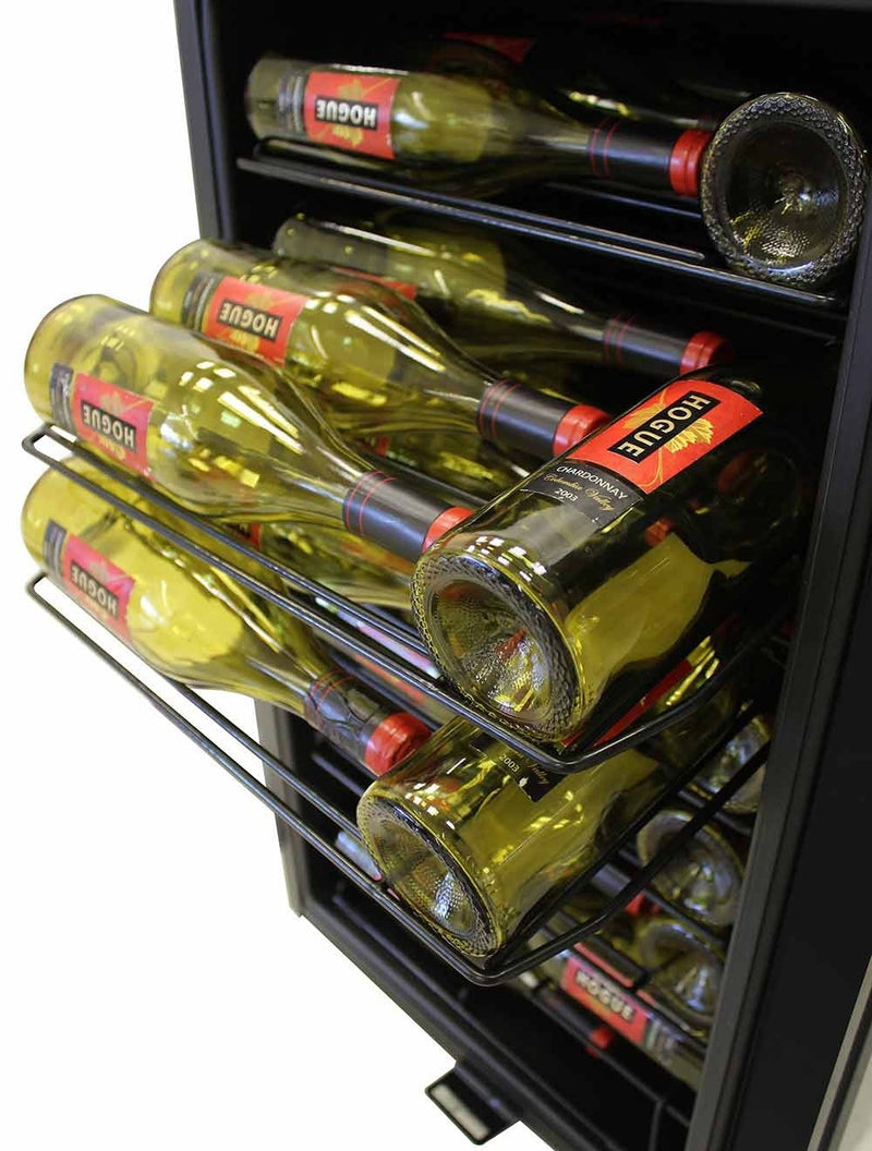 42-Bottle Touch Screen Wine Cooler (Open Wine Racks) 8