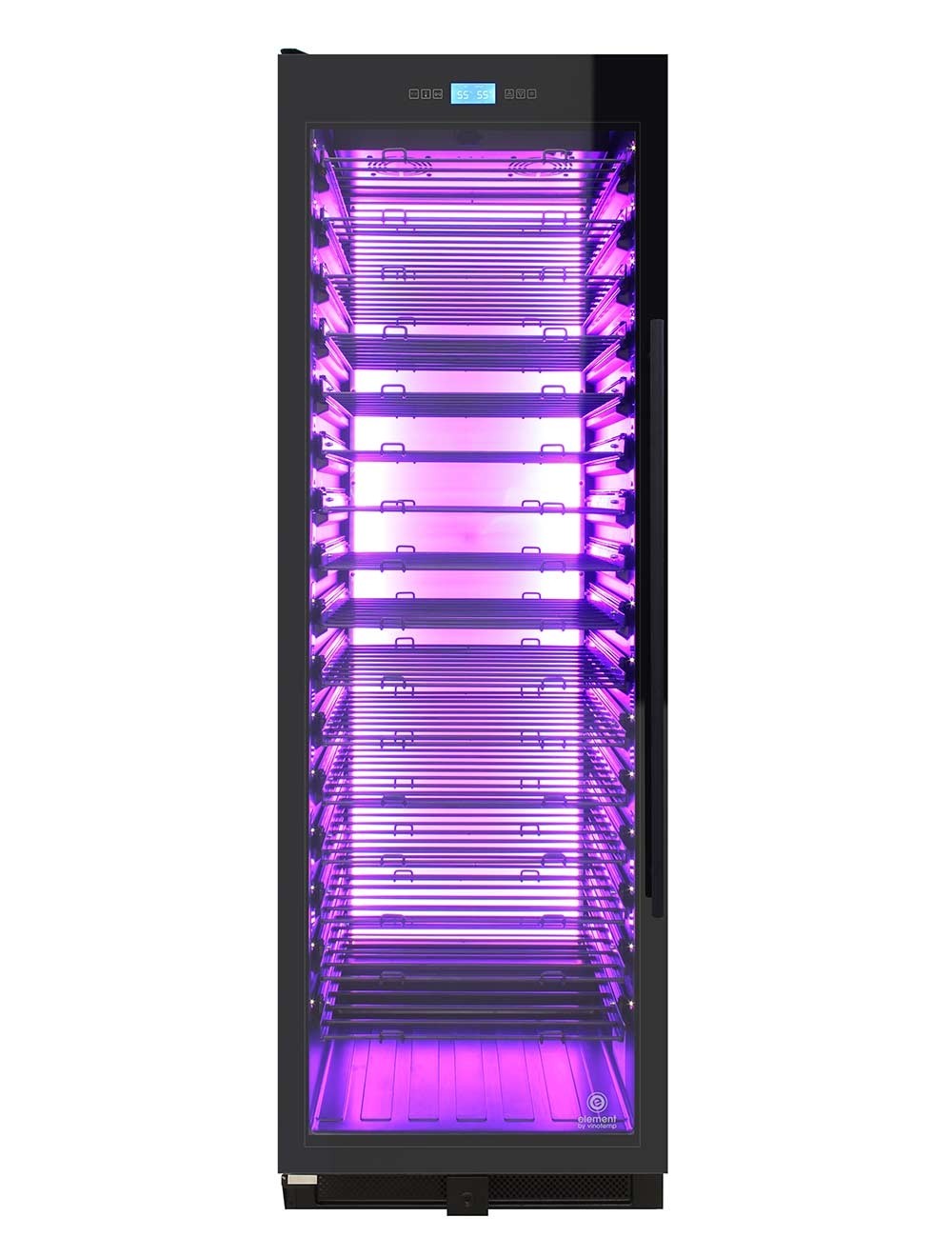 141-Bottle Single-Zone Wine Cooler (Black) - Left Hinge 141-Bottle Single-Zone Wine Cooler (Black) - Left Hinge