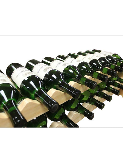 2 x 9 Bottle Modular Wine Rack (Natural) - 7