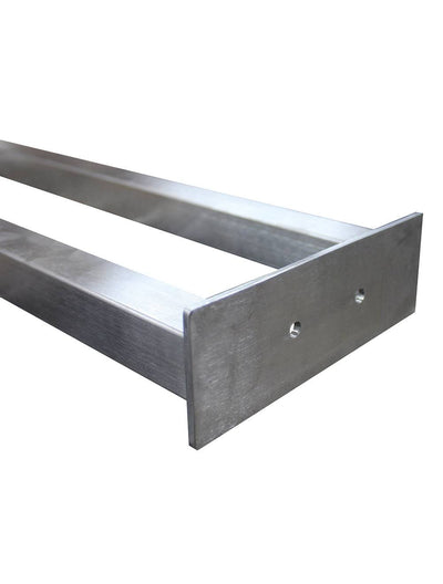 Epicureanist Floor to Ceiling Frame - Stainless Steel - 6