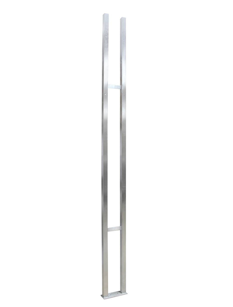 Epicureanist Floor to Ceiling Frame - Stainless Steel - 1