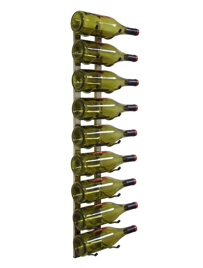 9 Bottle Epic Metal Wine Rack (Black)
