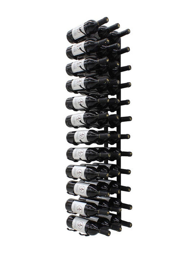 36 Bottle Epic Metal Wine Rack (Black) 5