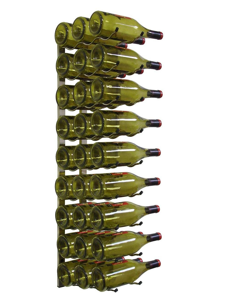 27 Bottle Epic Metal Wine Rack (Nickel)