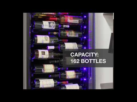 162-Bottle Single-Zone Wine Cooler