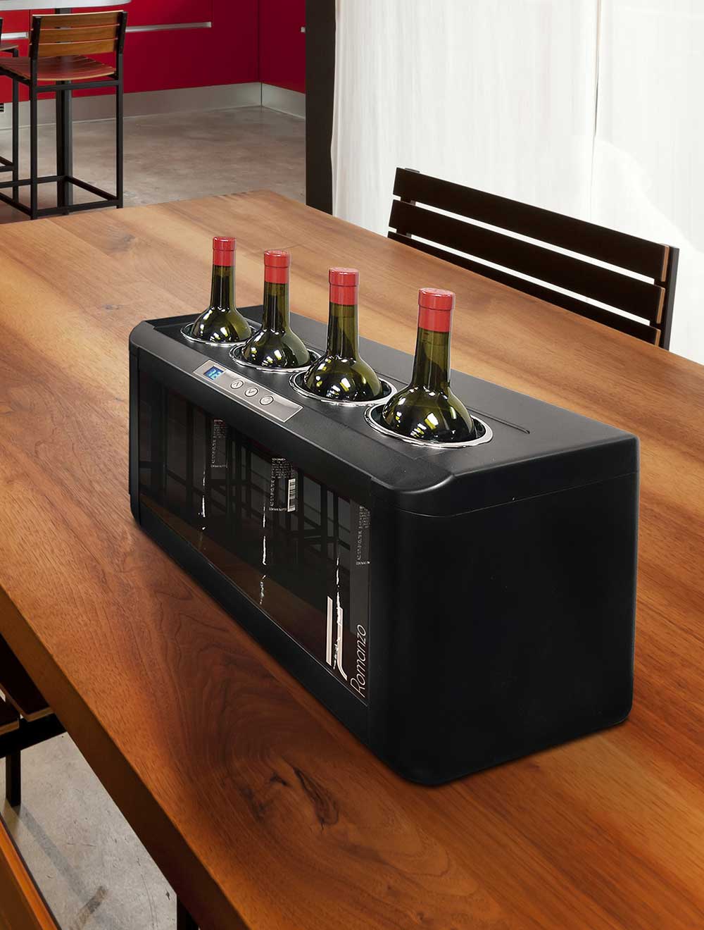 Igloo 4 bottle vertical wine online cooler. (New)