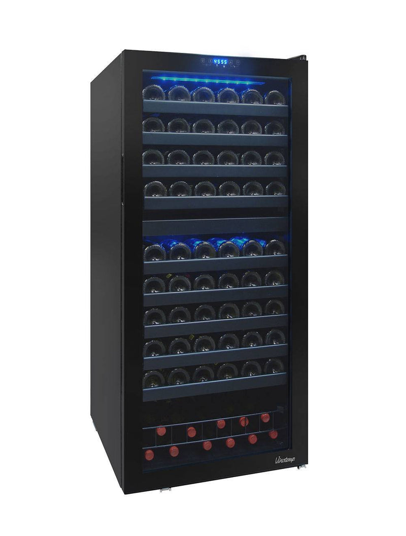 110 Bottle Dual-Zone Touch Screen Wine Cooler 3