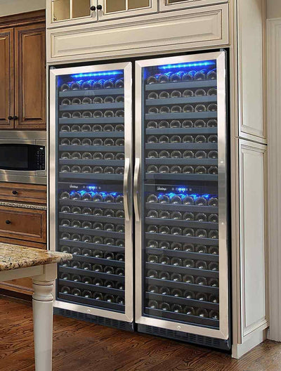 155-Bottle Dual-Zone Wine Cooler 10