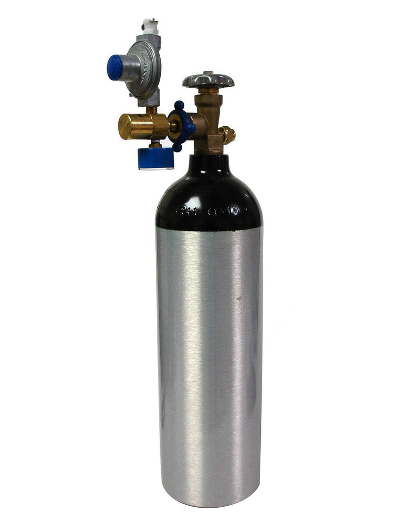 Refillable Nitrogen/Argon Cylinder with Gas Kit